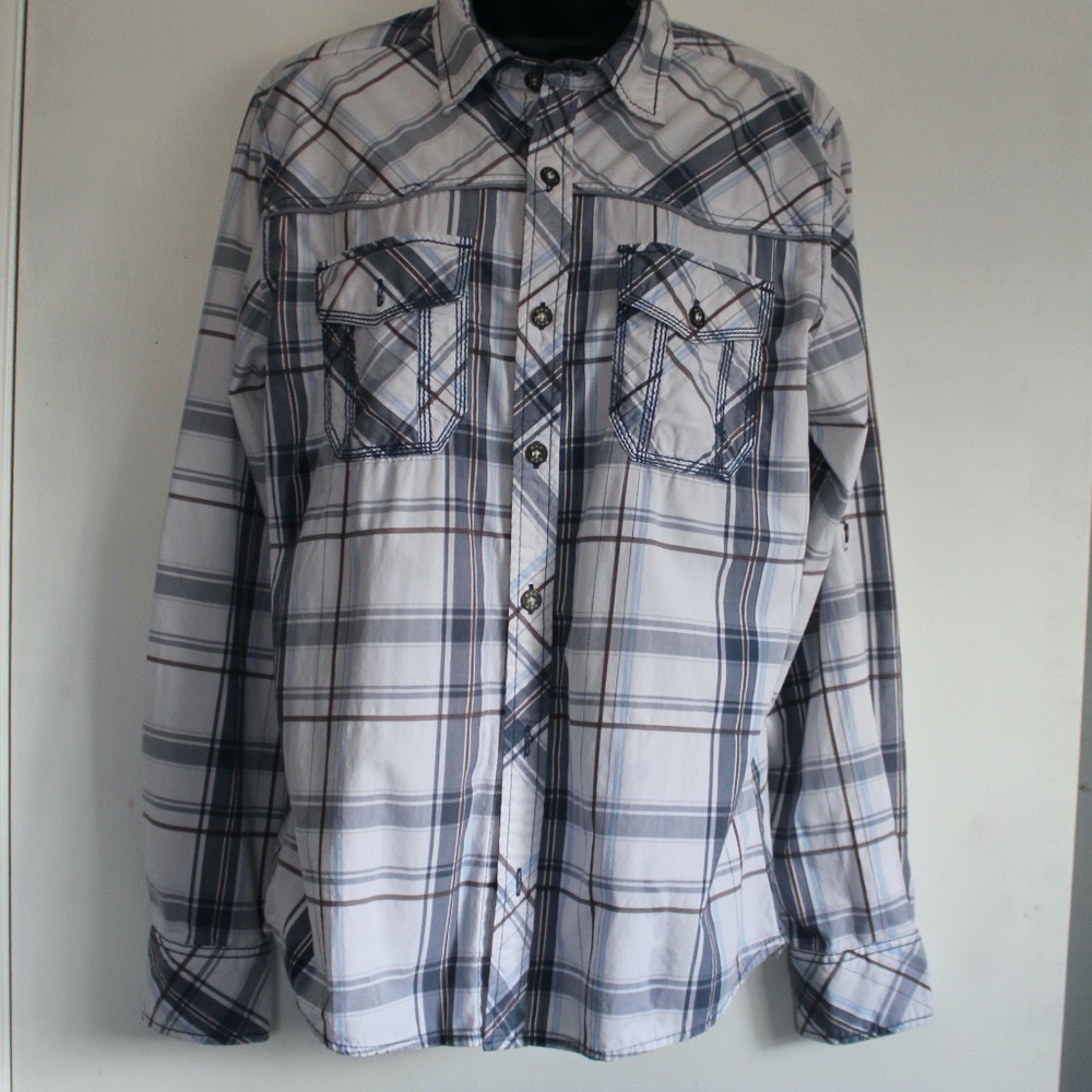 BKE Long Sleeve Button Up Shirt